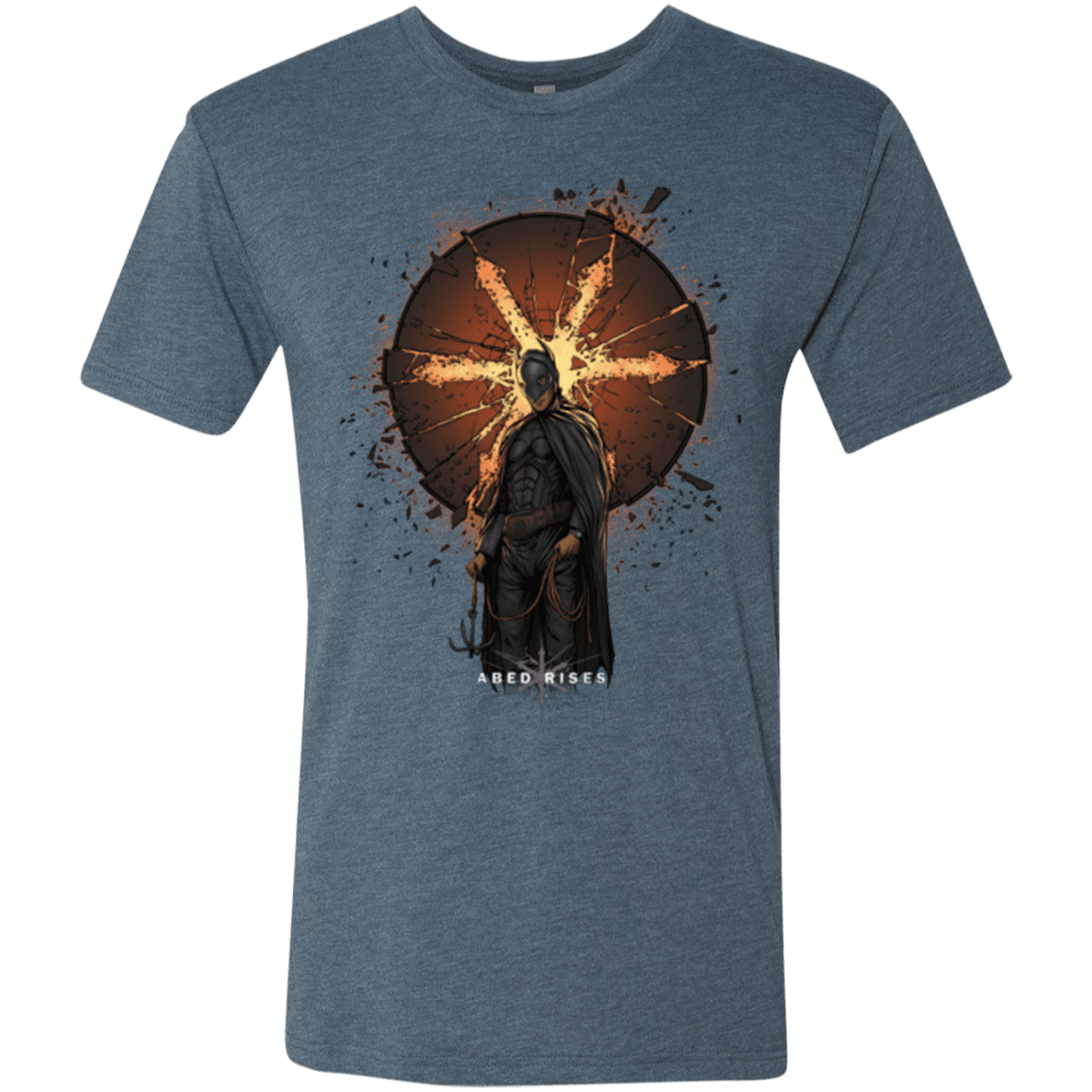 T-Shirts Indigo / Small Abed Rises Men's Triblend T-Shirt