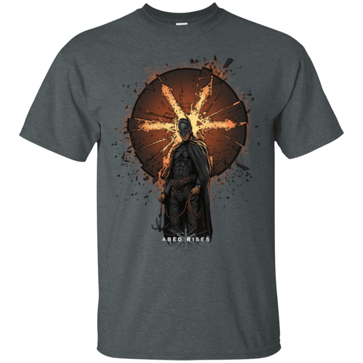 T-Shirts Dark Heather / Small Abed Rises T-Shirt