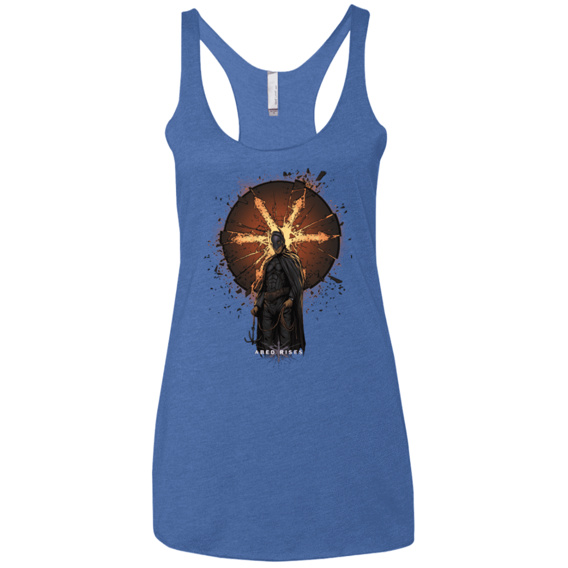 T-Shirts Vintage Royal / X-Small Abed Rises Women's Triblend Racerback Tank