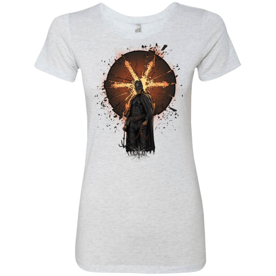 T-Shirts Heather White / Small Abed Rises Women's Triblend T-Shirt