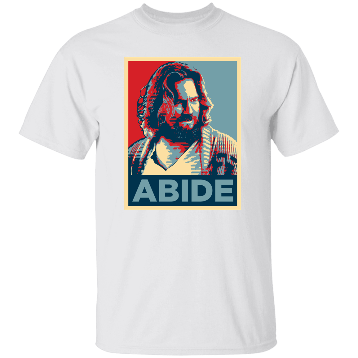 T-Shirts White / S Abide Hope Dude T-Shirt
