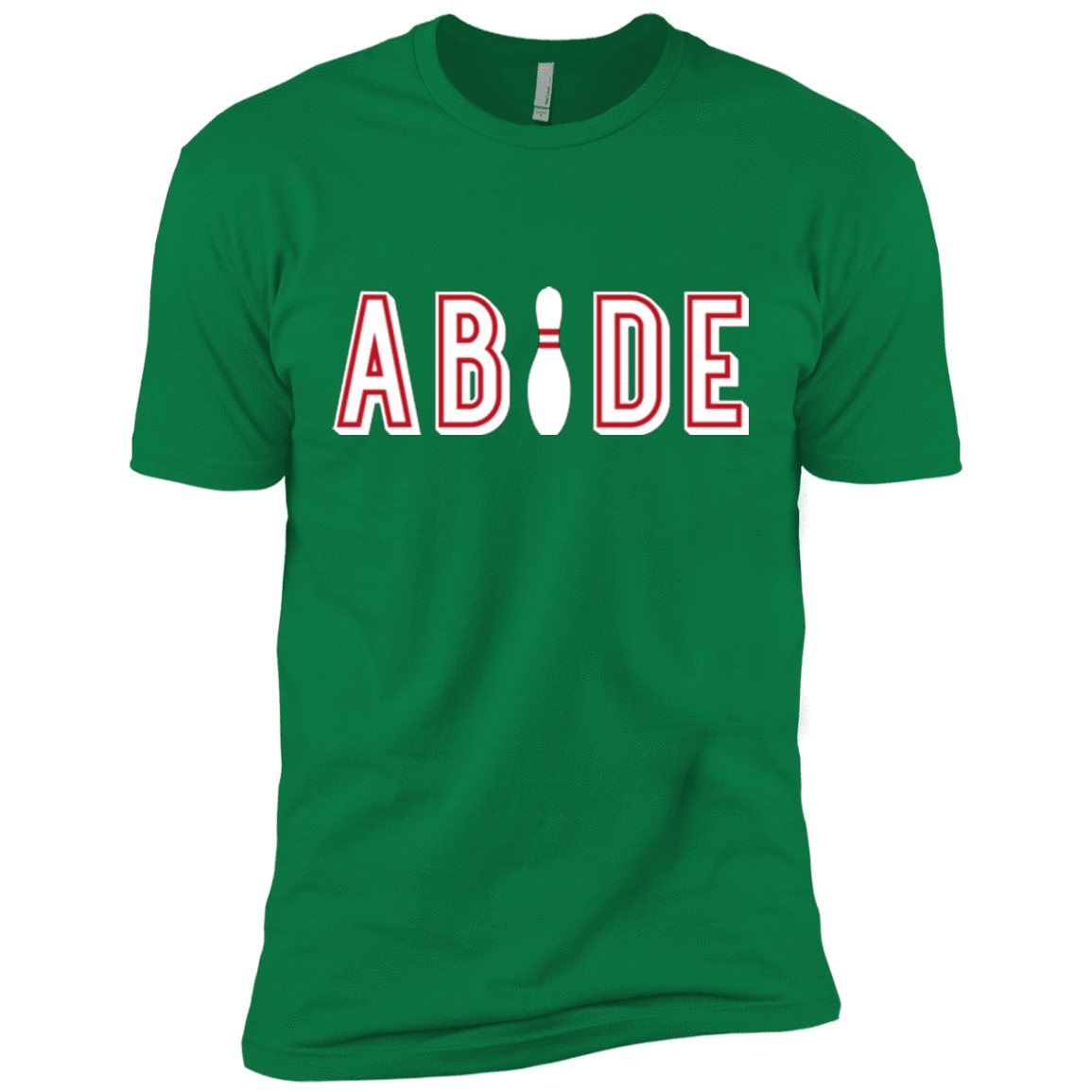 T-Shirts Kelly Green / X-Small Abide The Dude Big Lebowski Men's Premium T-Shirt