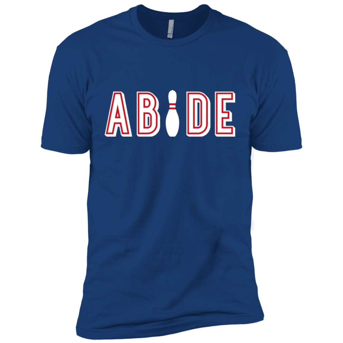 T-Shirts Royal / X-Small Abide The Dude Big Lebowski Men's Premium T-Shirt