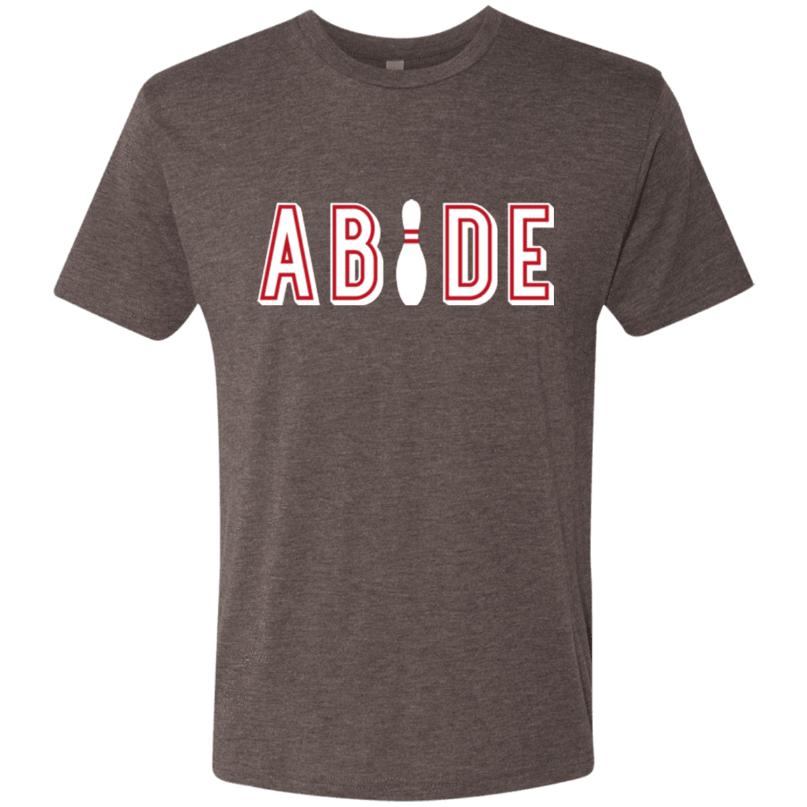 T-Shirts Macchiato / Small Abide The Dude Big Lebowski Men's Triblend T-Shirt