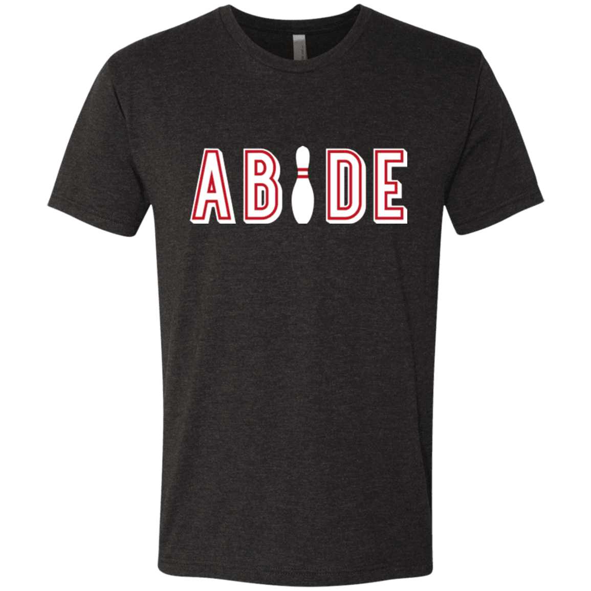 T-Shirts Vintage Black / Small Abide The Dude Big Lebowski Men's Triblend T-Shirt