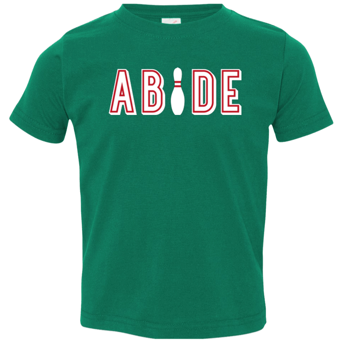 Abide The Dude Big Lebowski Toddler Premium T-Shirt