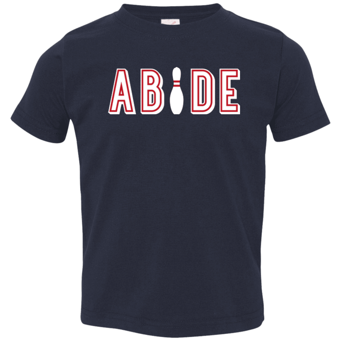 Abide The Dude Big Lebowski Toddler Premium T-Shirt