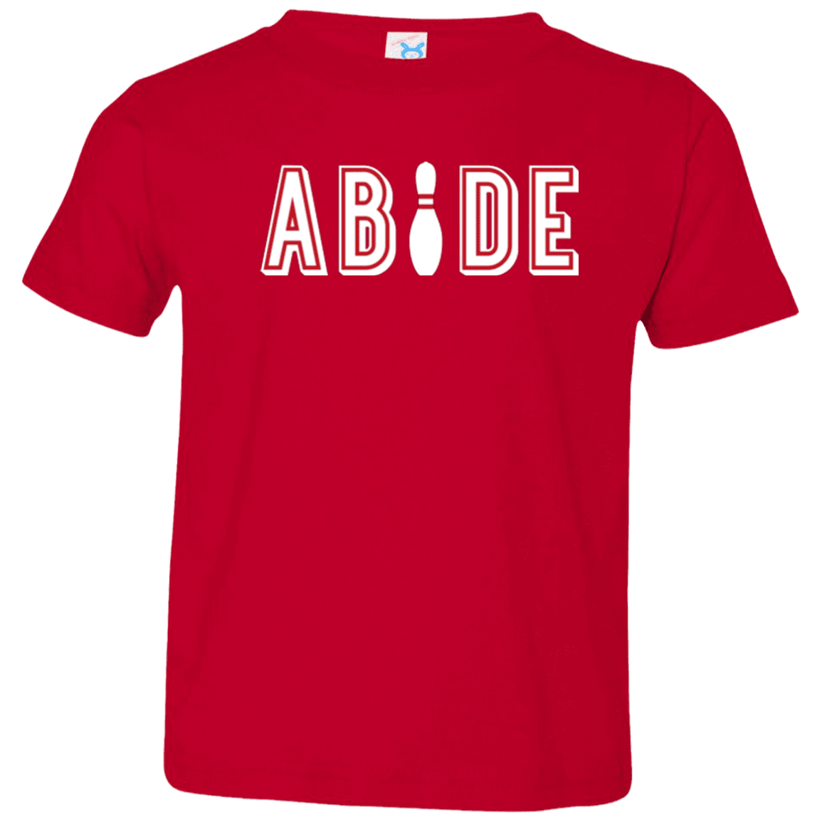 Abide The Dude Big Lebowski Toddler Premium T-Shirt