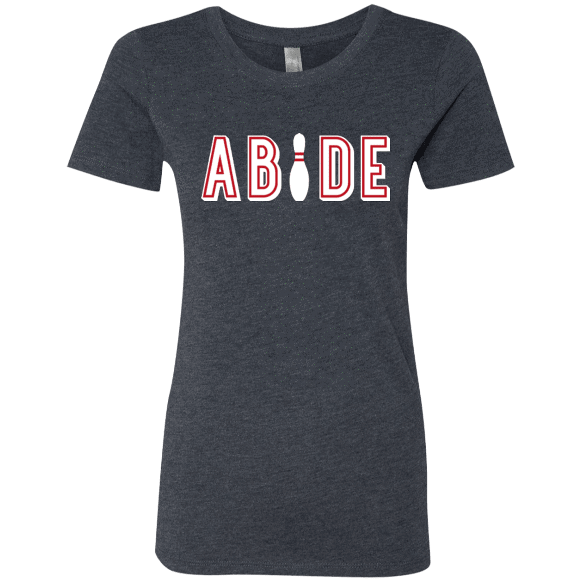 T-Shirts Vintage Navy / Small Abide The Dude Big Lebowski Women's Triblend T-Shirt