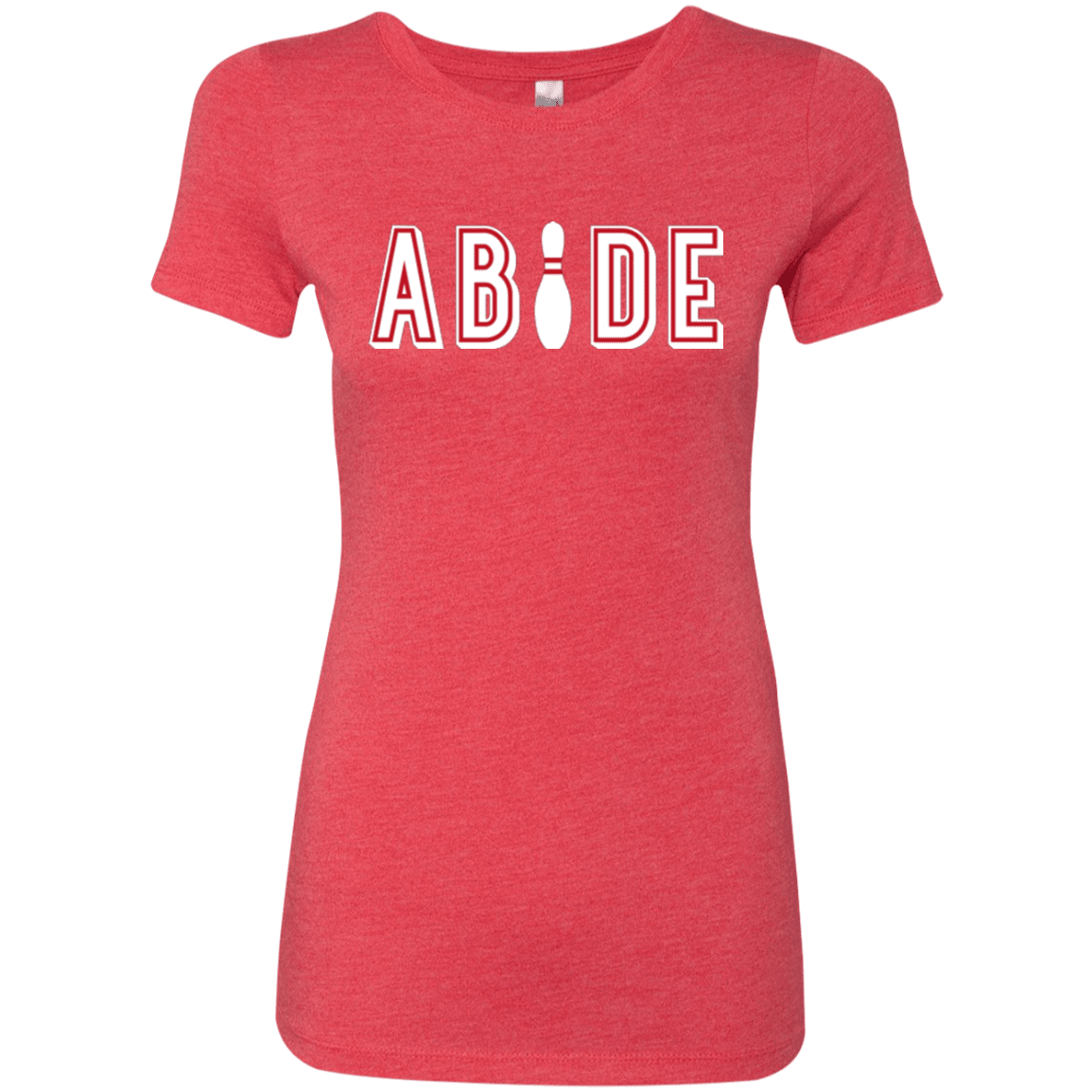 T-Shirts Vintage Red / Small Abide The Dude Big Lebowski Women's Triblend T-Shirt