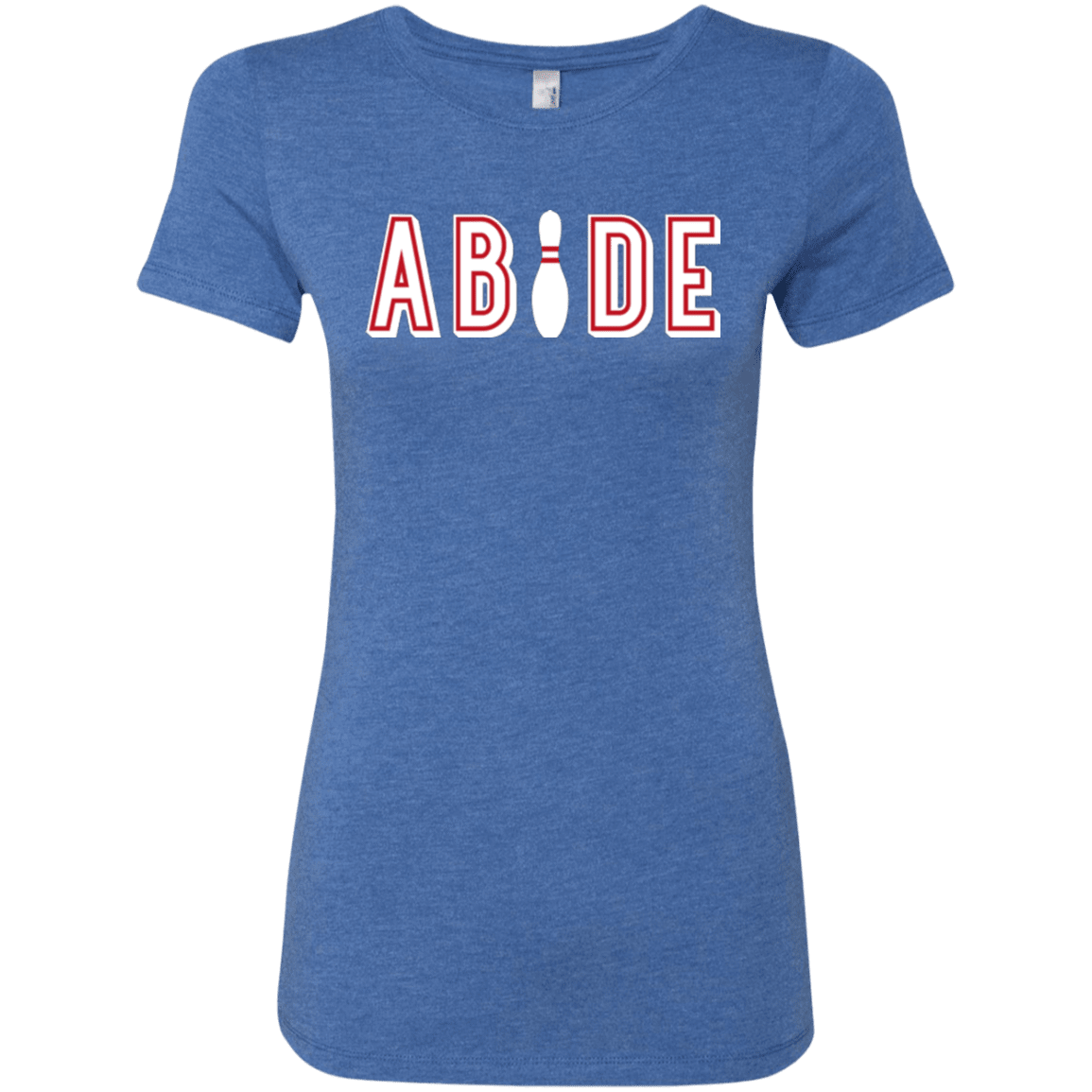 T-Shirts Vintage Royal / Small Abide The Dude Big Lebowski Women's Triblend T-Shirt