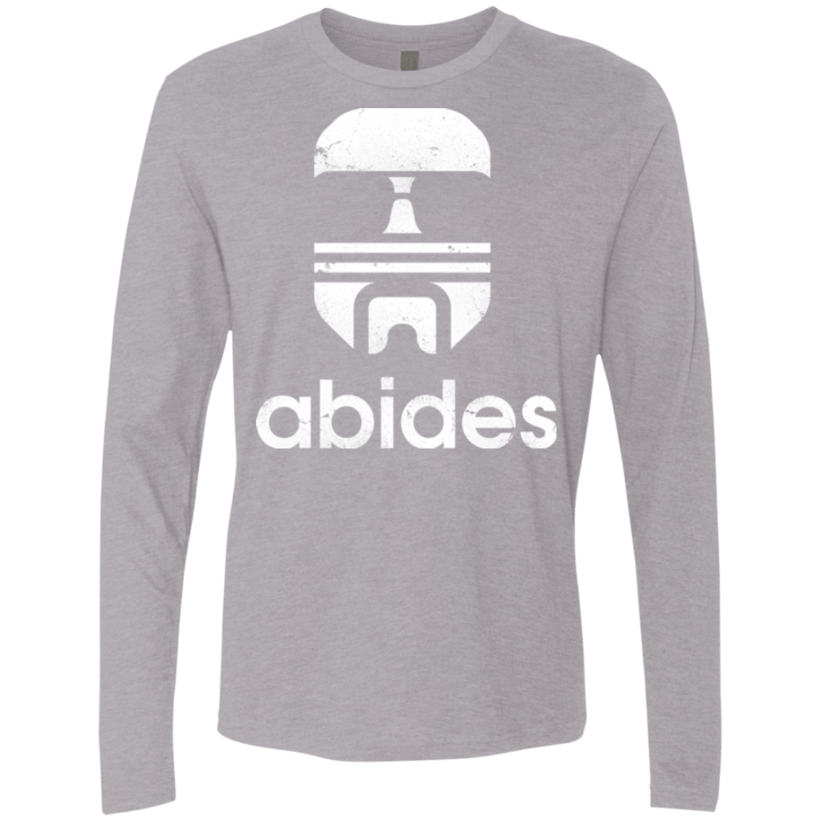 T-Shirts Heather Grey / Small Abides Men's Premium Long Sleeve