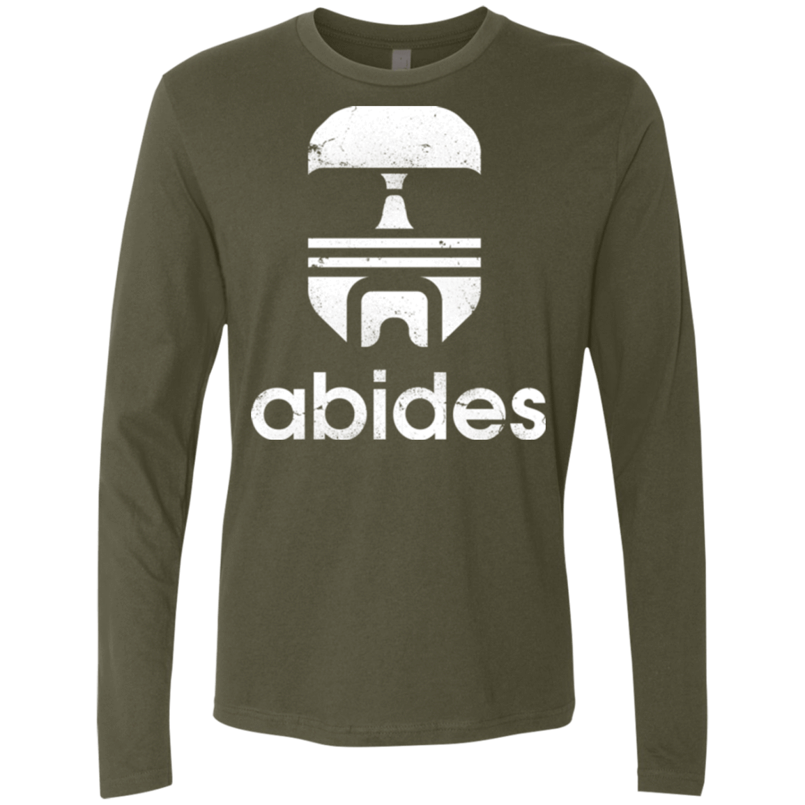 T-Shirts Military Green / Small Abides Men's Premium Long Sleeve