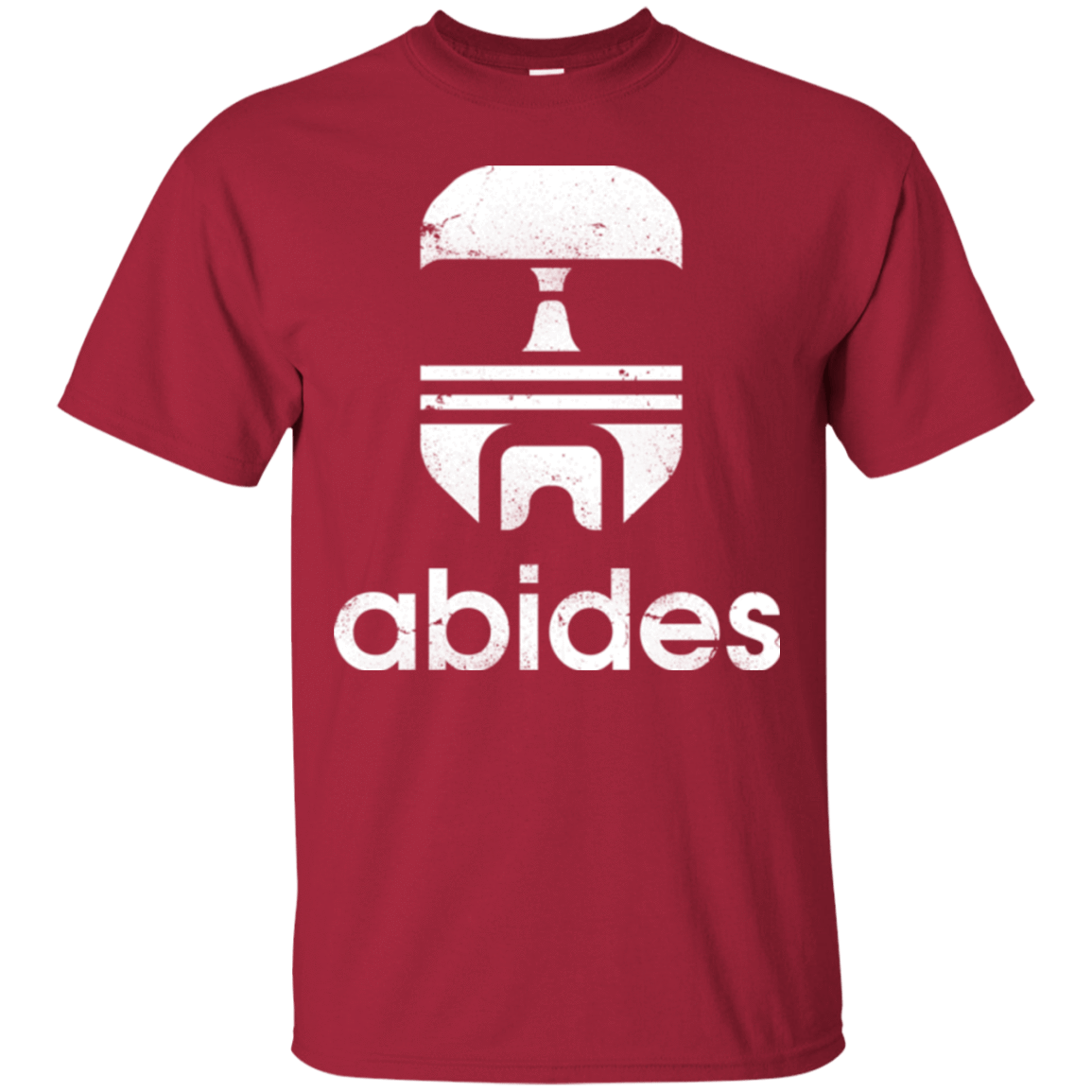 T-Shirts Cardinal / Small Abides T-Shirt