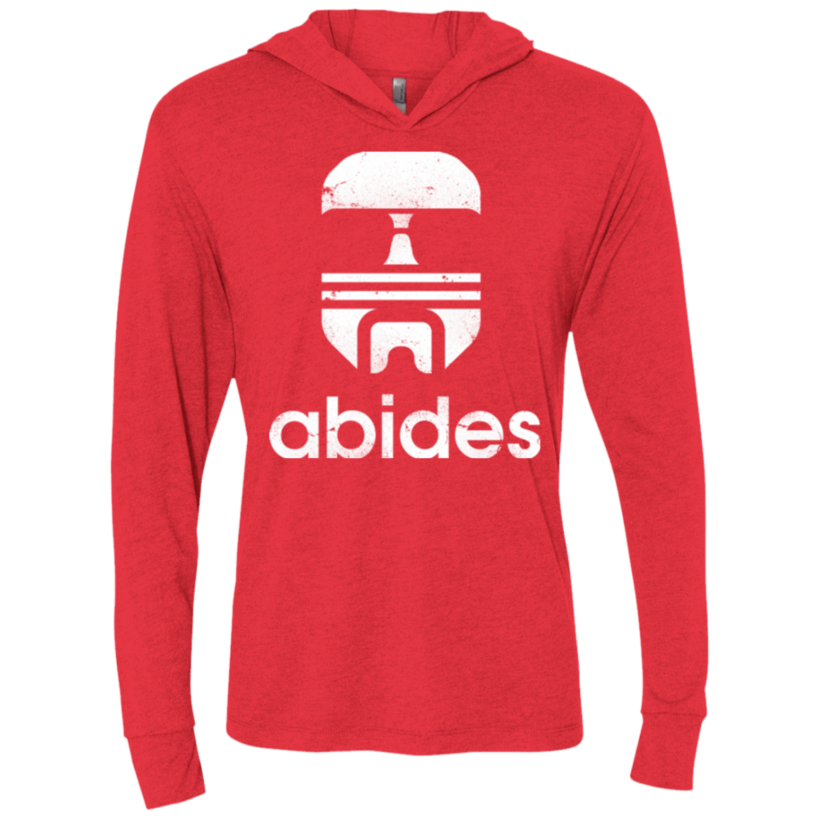 T-Shirts Vintage Red / X-Small Abides Triblend Long Sleeve Hoodie Tee