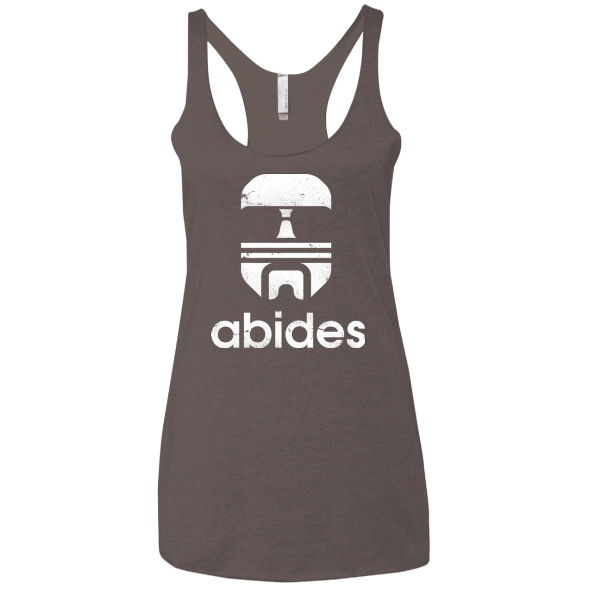 T-Shirts Macchiato / X-Small Abides Women's Triblend Racerback Tank