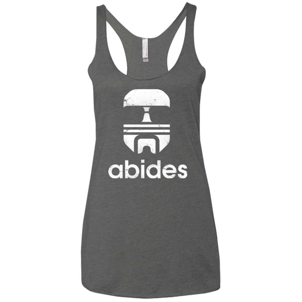 T-Shirts Premium Heather / X-Small Abides Women's Triblend Racerback Tank