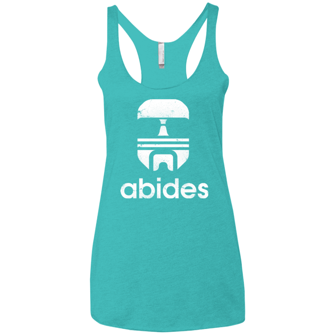 T-Shirts Tahiti Blue / X-Small Abides Women's Triblend Racerback Tank