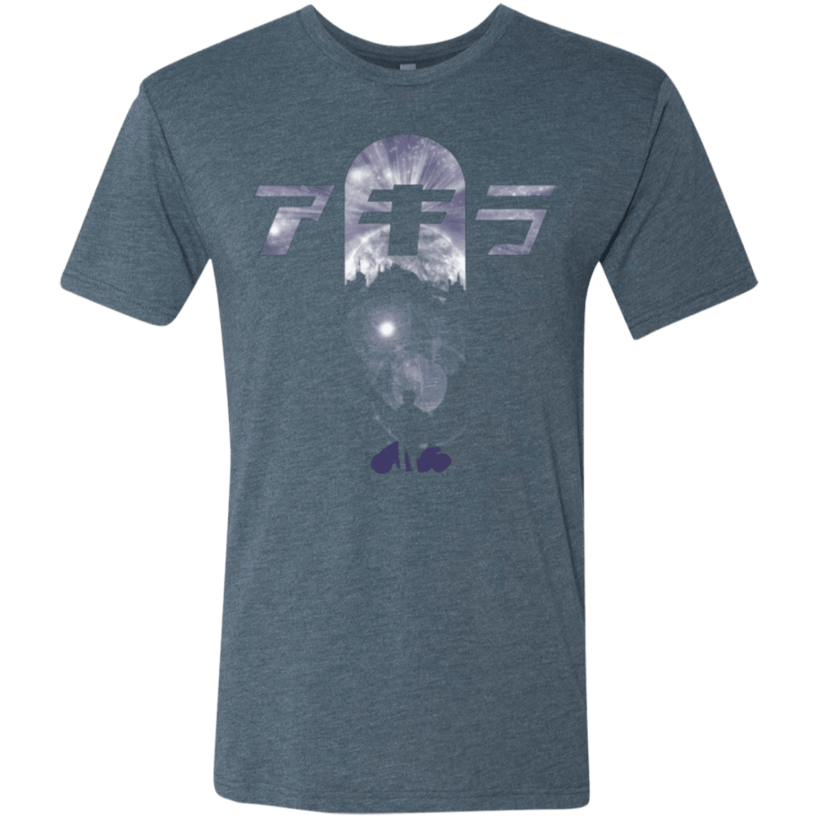 T-Shirts Indigo / Small About to Explode Men's Triblend T-Shirt