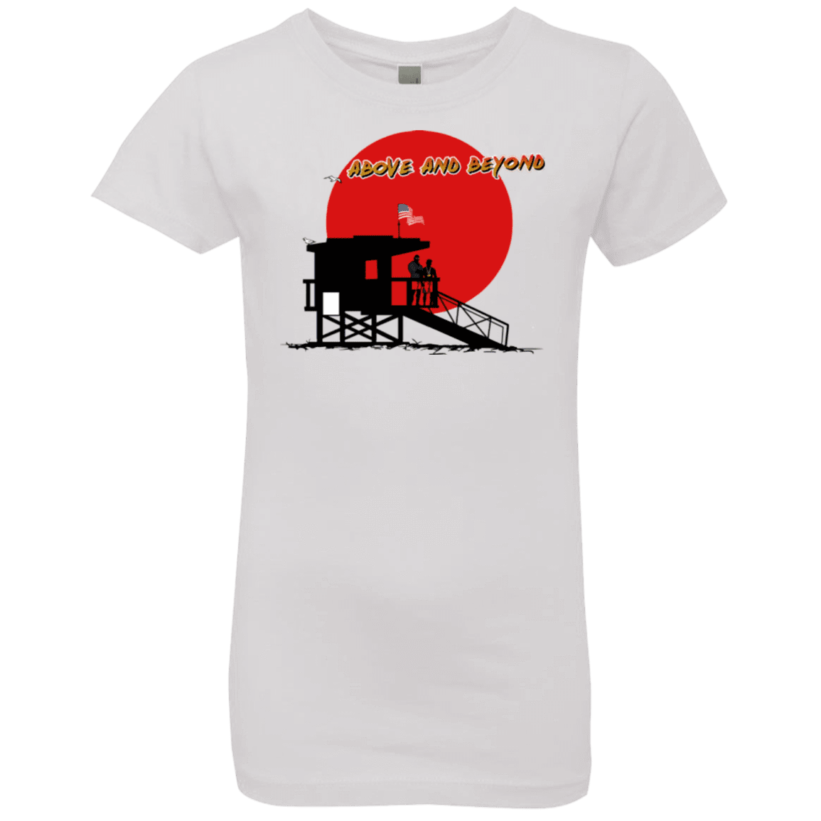 T-Shirts White / YXS Above And Beyond Girls Premium T-Shirt