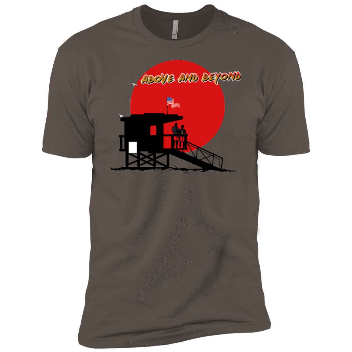 T-Shirts Warm Grey / X-Small Above And Beyond Men's Premium T-Shirt