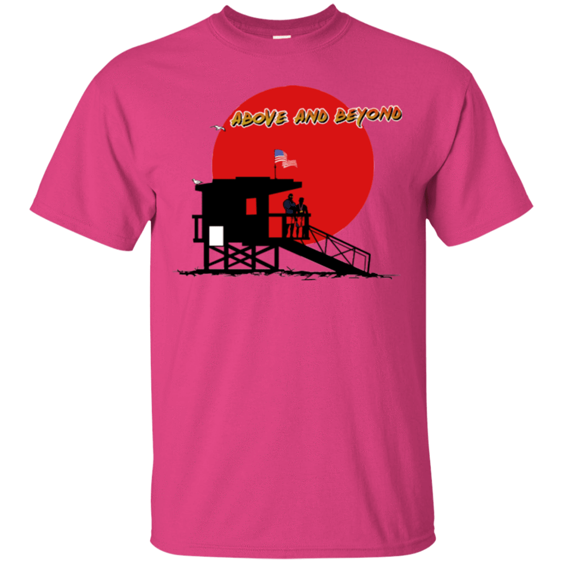 T-Shirts Heliconia / Small Above And Beyond T-Shirt