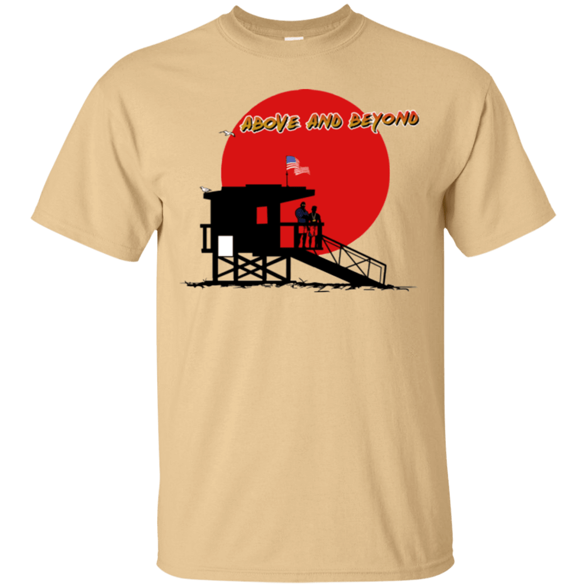 T-Shirts Vegas Gold / Small Above And Beyond T-Shirt