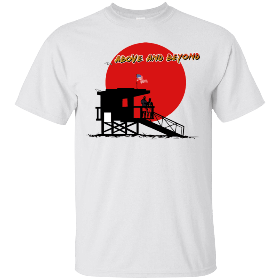 T-Shirts White / Small Above And Beyond T-Shirt