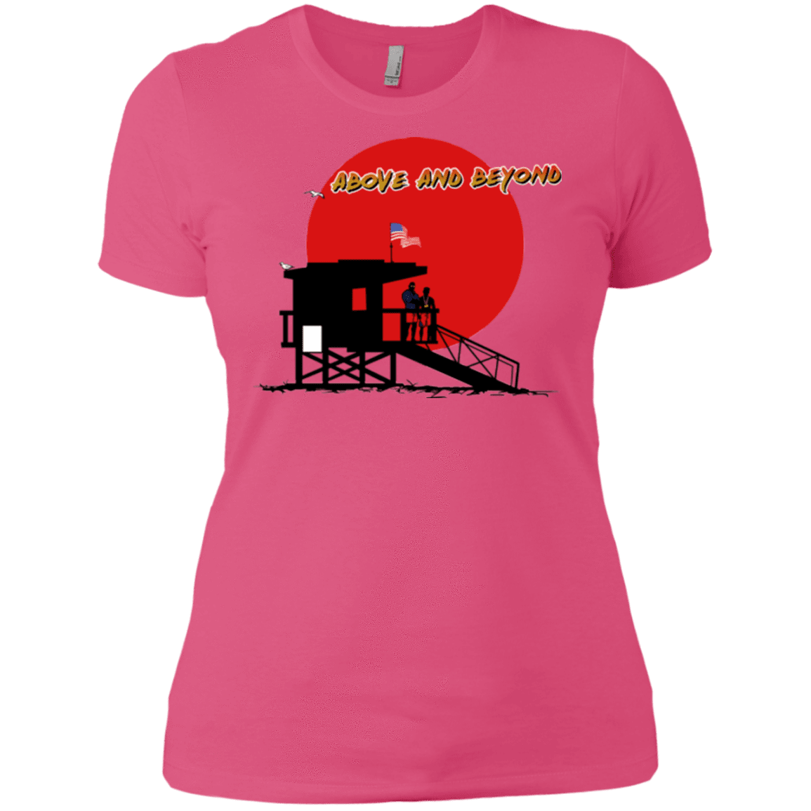 Above And Beyond Women's Premium T-Shirt