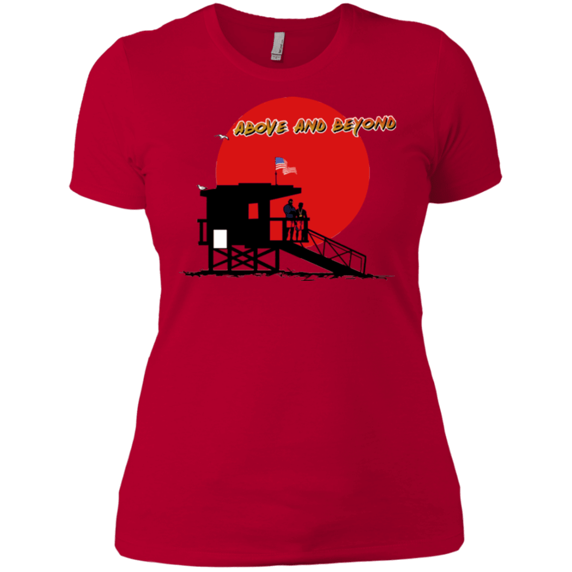 Above And Beyond Women's Premium T-Shirt