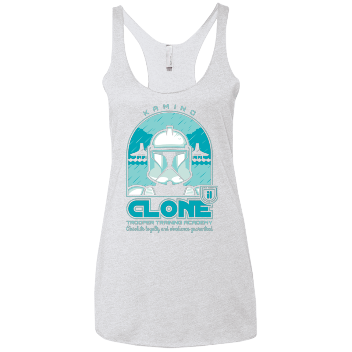 T-Shirts Heather White / X-Small Absolute Loyalty Women's Triblend Racerback Tank