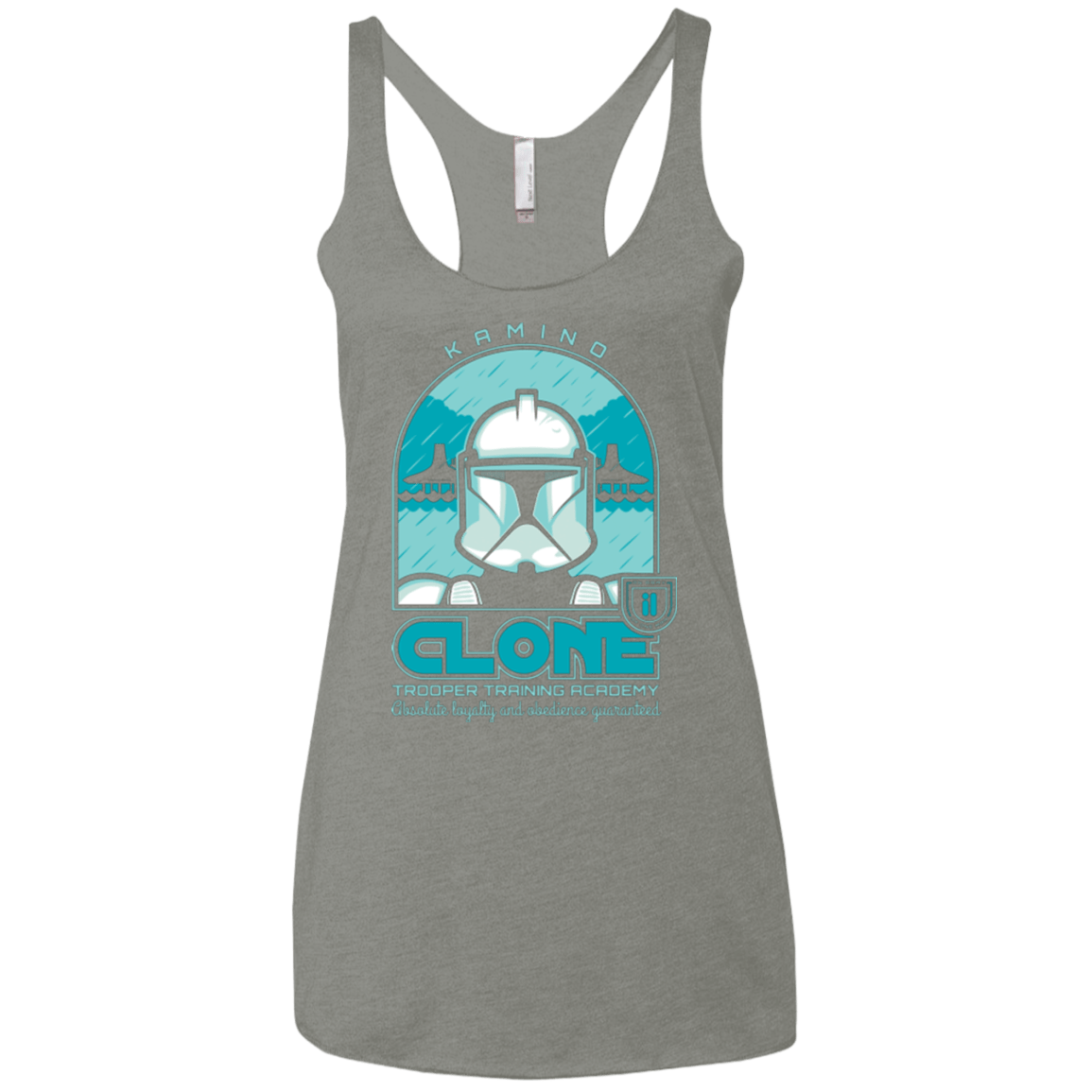 T-Shirts Venetian Grey / X-Small Absolute Loyalty Women's Triblend Racerback Tank