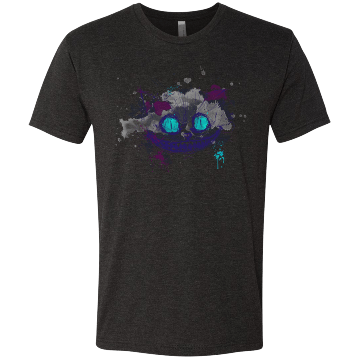 T-Shirts Vintage Black / Small Abstract Cheshire Men's Triblend T-Shirt