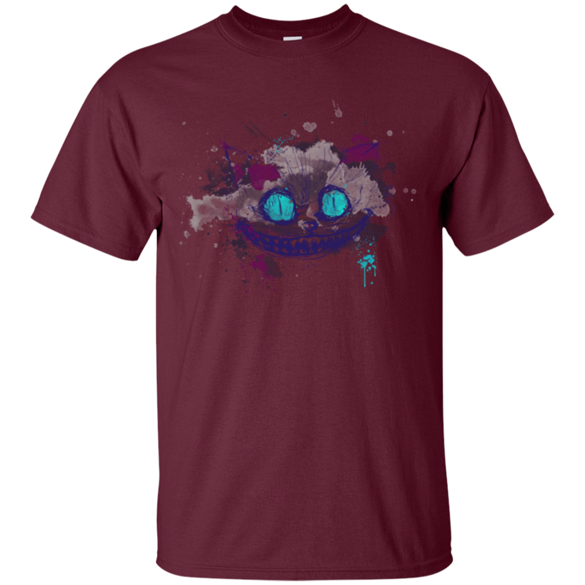 T-Shirts Maroon / Small Abstract Cheshire T-Shirt
