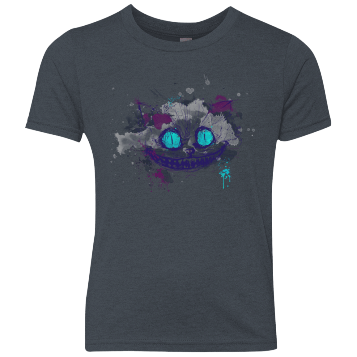 T-Shirts Vintage Navy / YXS Abstract Cheshire Youth Triblend T-Shirt