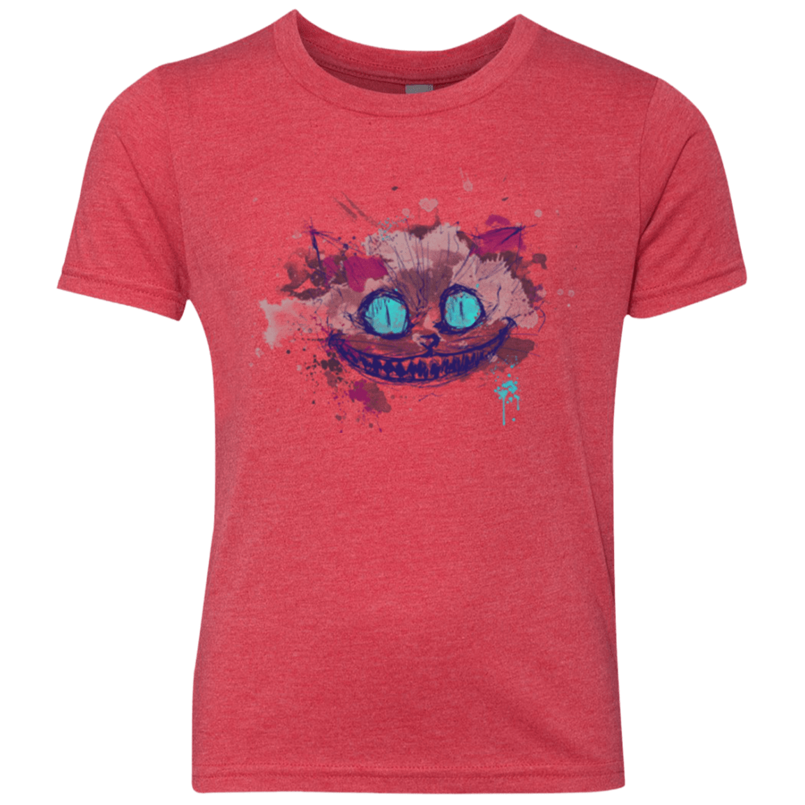 T-Shirts Vintage Red / YXS Abstract Cheshire Youth Triblend T-Shirt