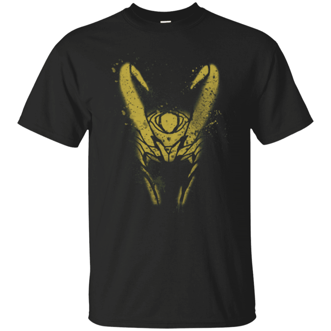 T-Shirts Black / Small Abstract Helmet God T-Shirt