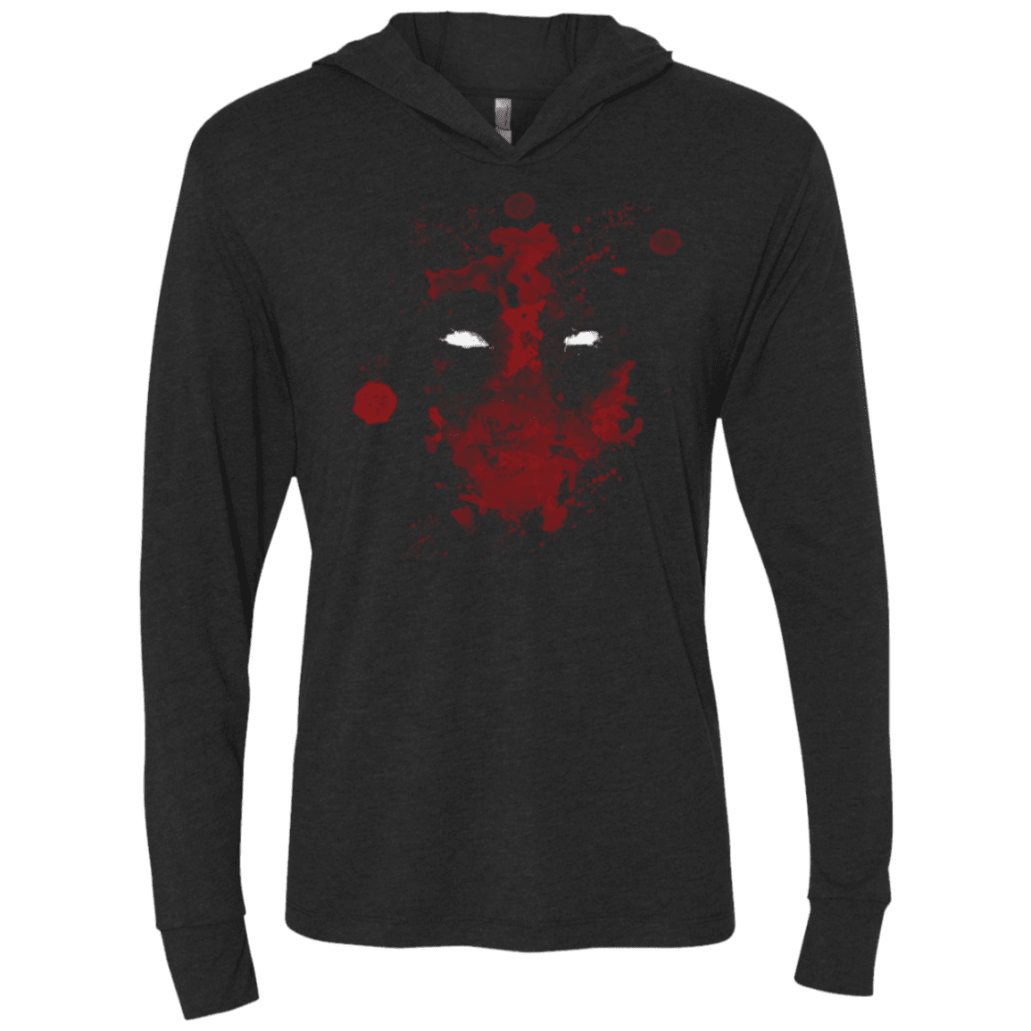 T-Shirts Vintage Black / X-Small Abstract Mercenary Triblend Long Sleeve Hoodie Tee