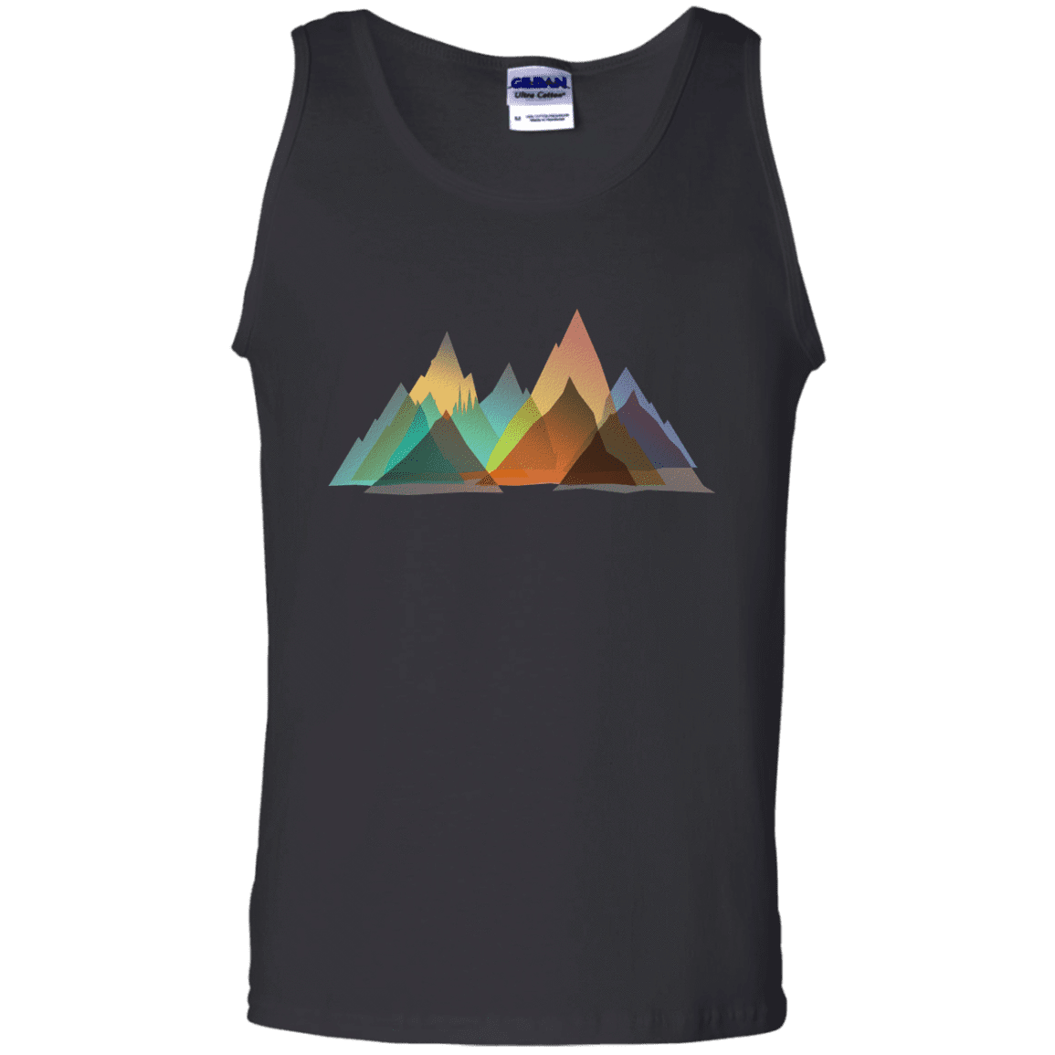 T-Shirts Black / S Abstract Range Men's Tank Top