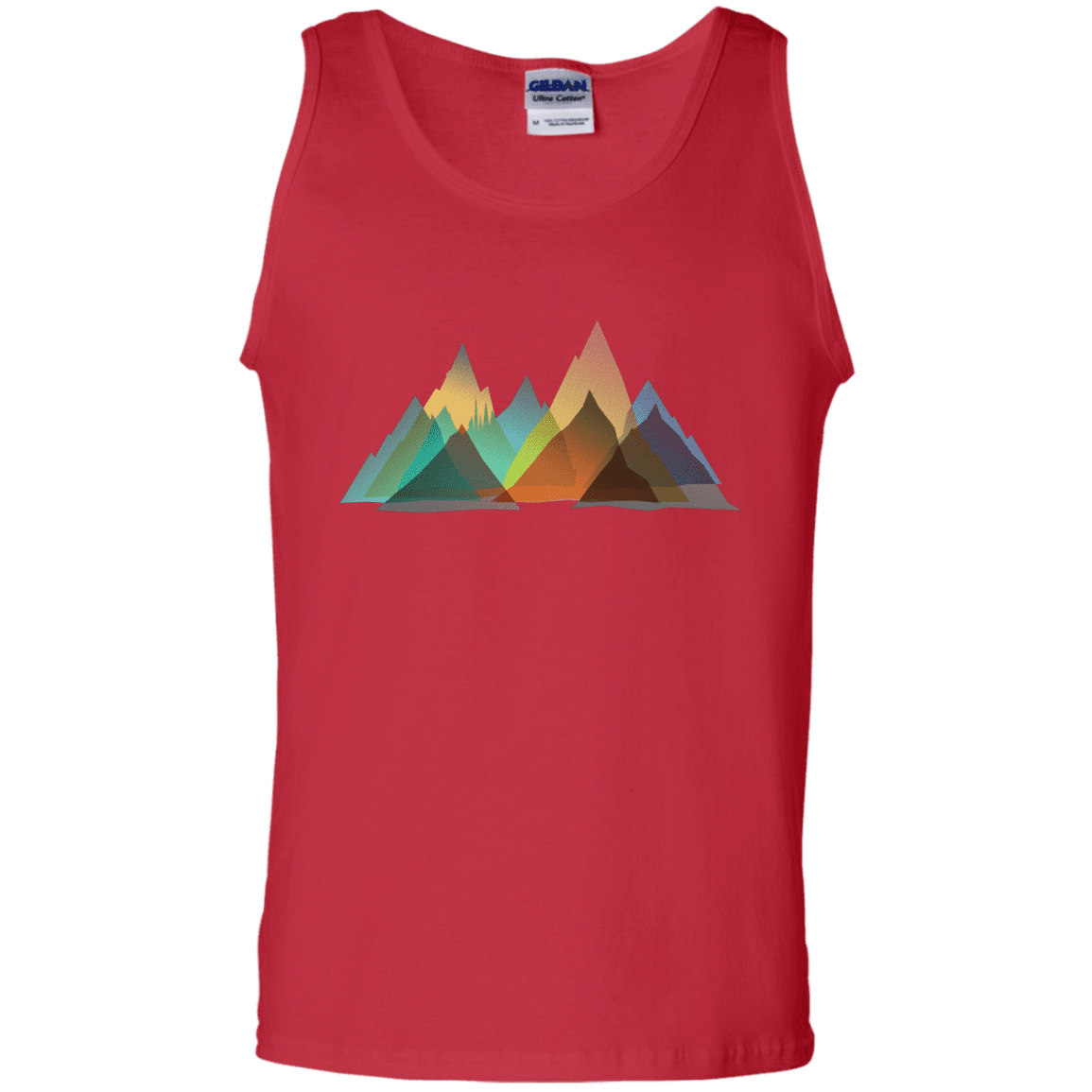 T-Shirts Red / S Abstract Range Men's Tank Top