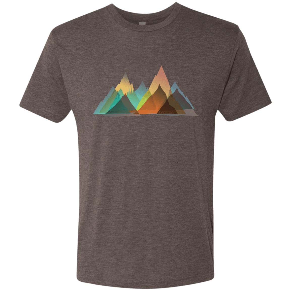 T-Shirts Macchiato / S Abstract Range Men's Triblend T-Shirt
