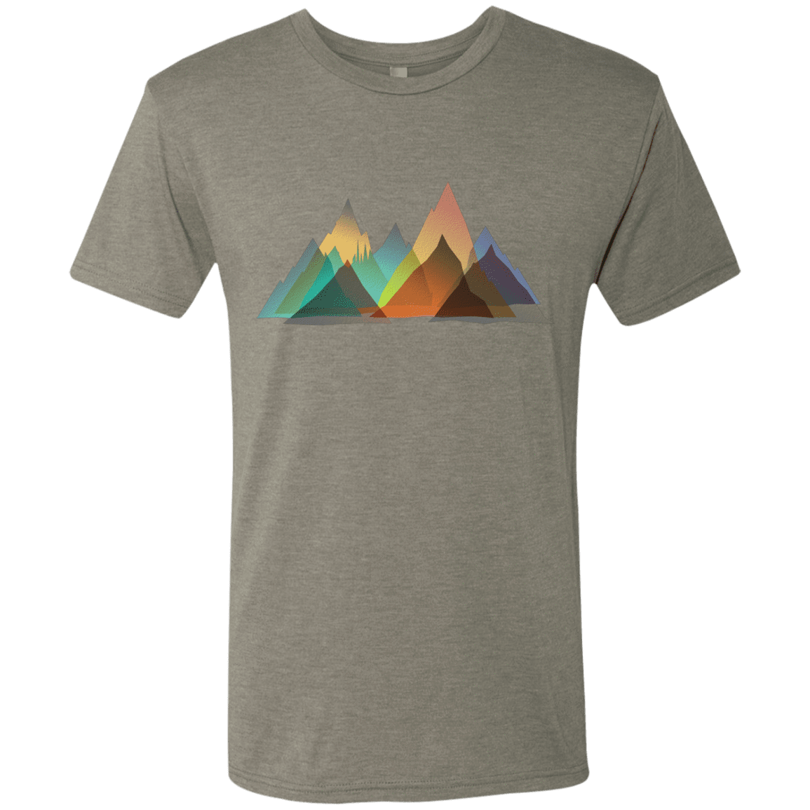T-Shirts Venetian Grey / S Abstract Range Men's Triblend T-Shirt