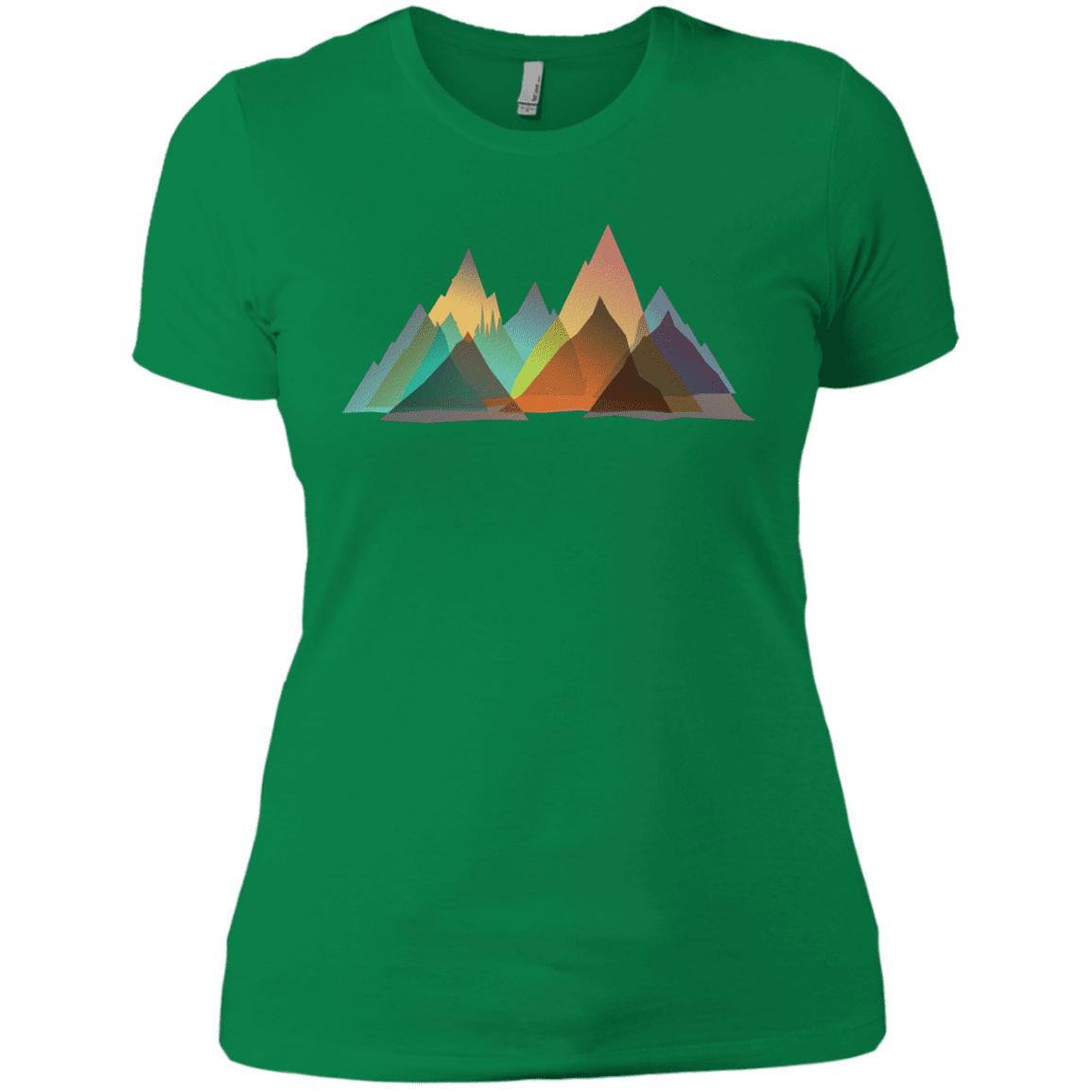 T-Shirts Kelly Green / X-Small Abstract Range Women's Premium T-Shirt