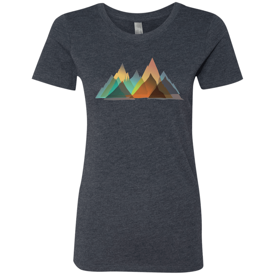 T-Shirts Vintage Navy / S Abstract Range Women's Triblend T-Shirt