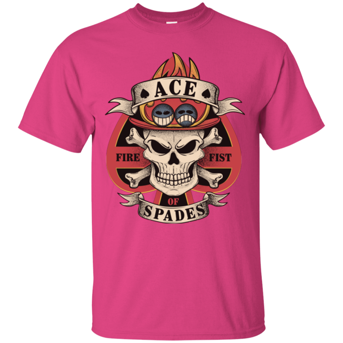 T-Shirts Heliconia / Small Ace of Spades T-Shirt