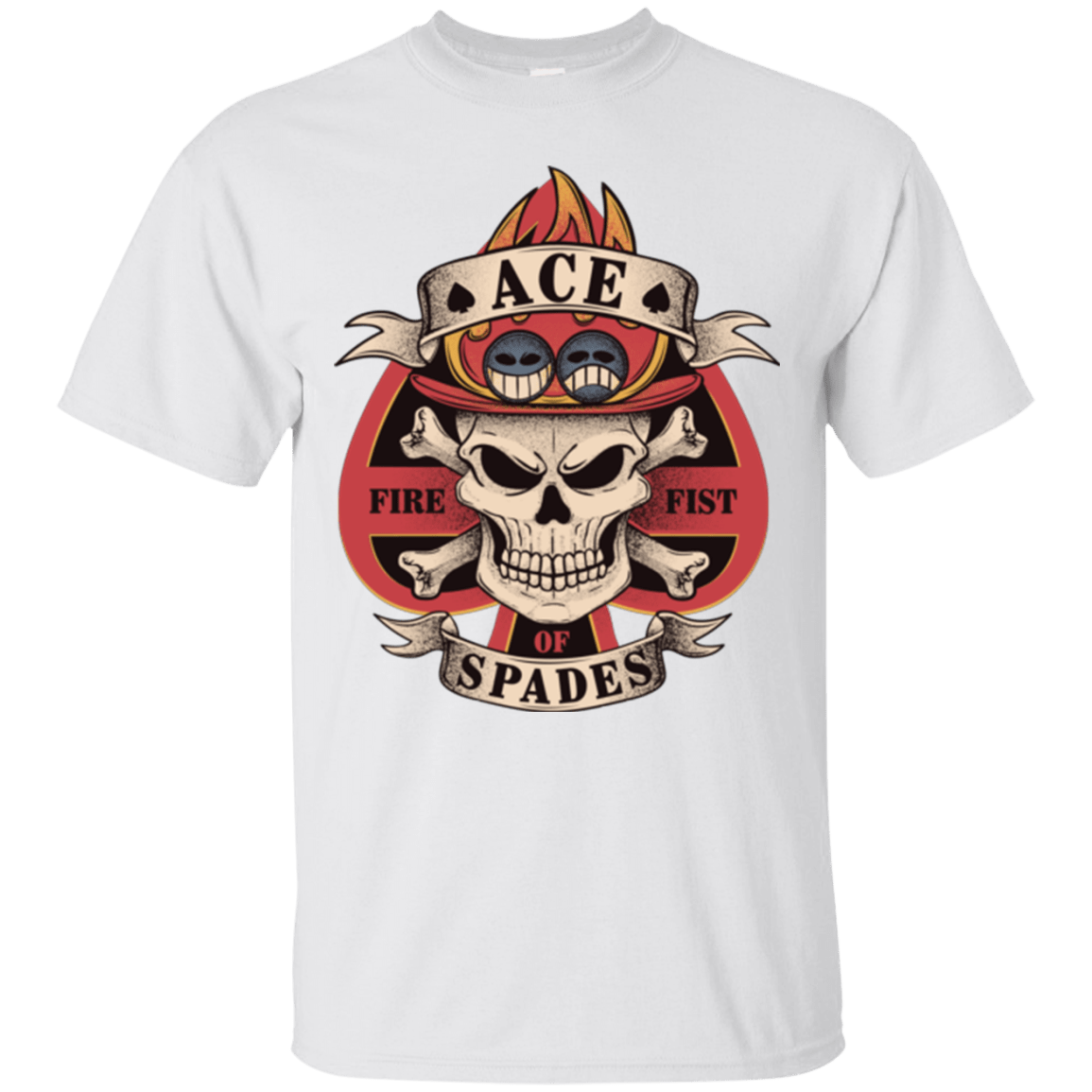 T-Shirts White / Small Ace of Spades T-Shirt