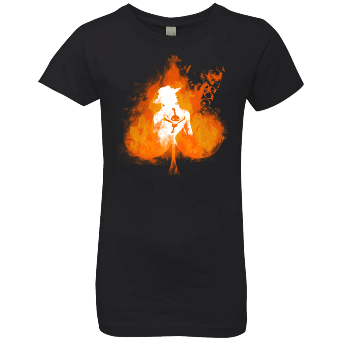 T-Shirts Black / YXS Ace one piece Girls Premium T-Shirt