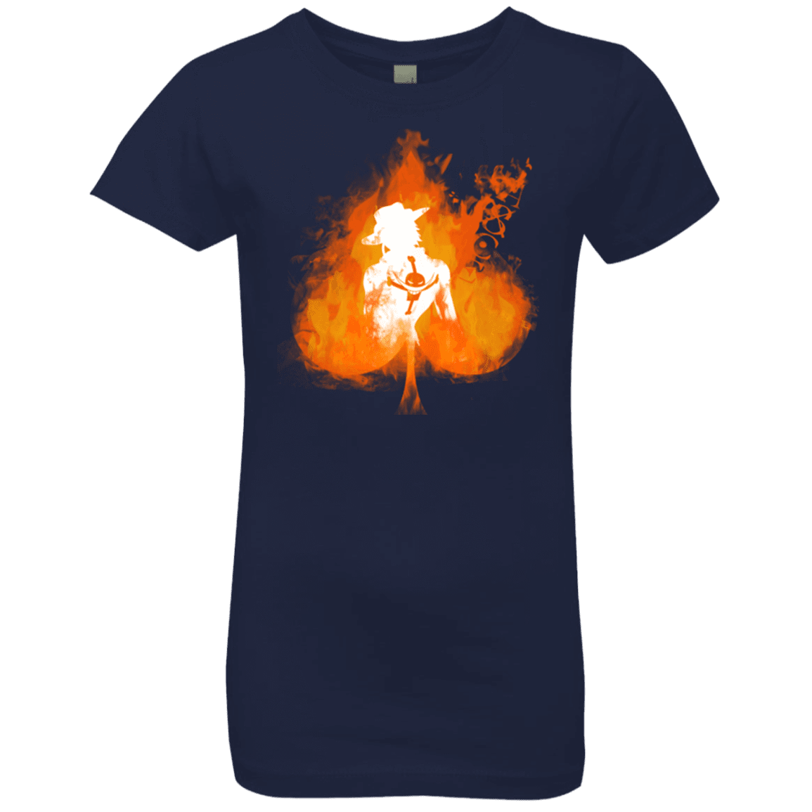 T-Shirts Midnight Navy / YXS Ace one piece Girls Premium T-Shirt