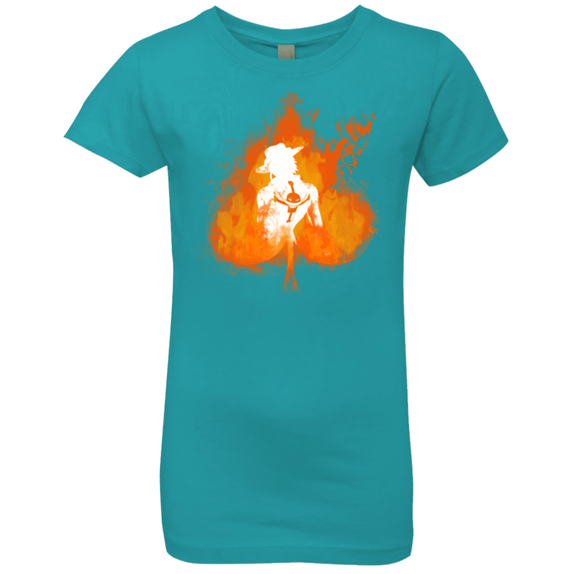 T-Shirts Tahiti Blue / YXS Ace one piece Girls Premium T-Shirt