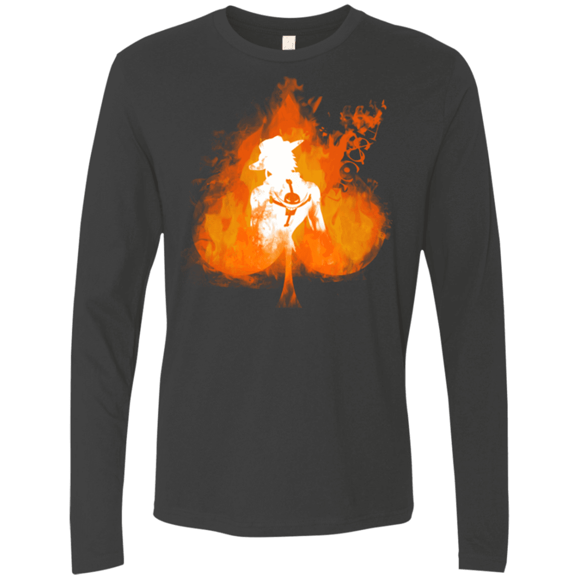 T-Shirts Heavy Metal / Small Ace one piece Men's Premium Long Sleeve